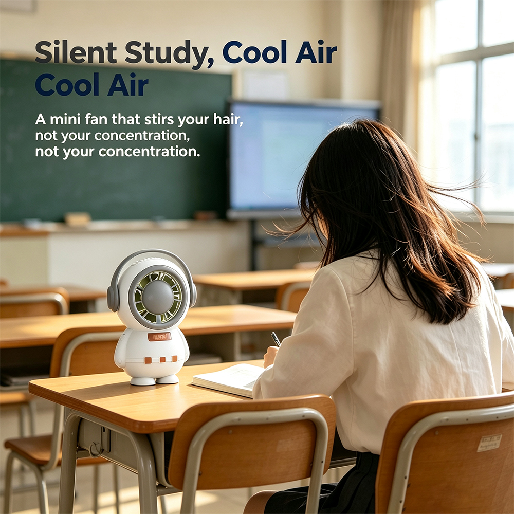 student study fan