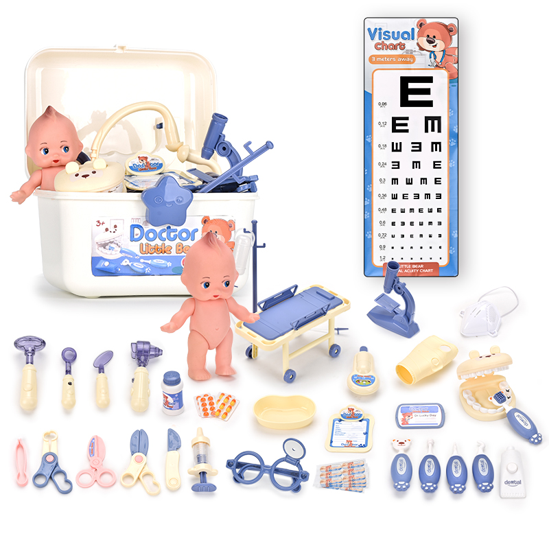 Portable STEM Doctor Pretend Play Suitcase Kit