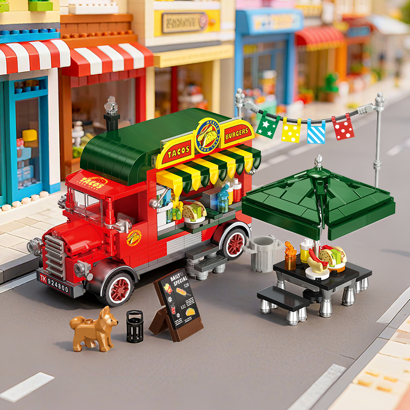 taco truck blocks