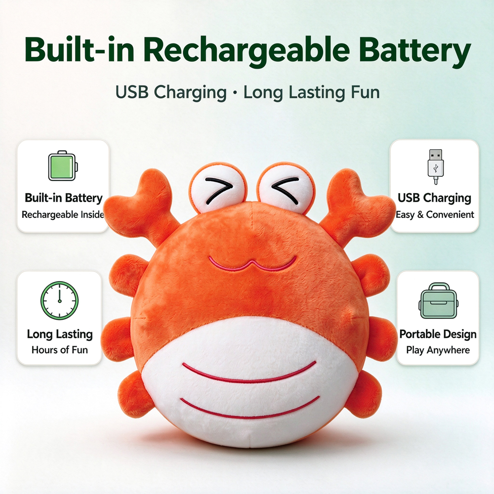 interactive plush toy