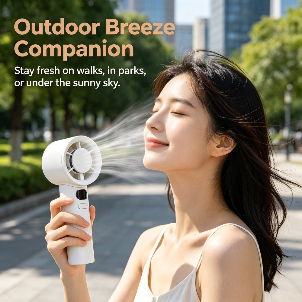 lightweight travel fan