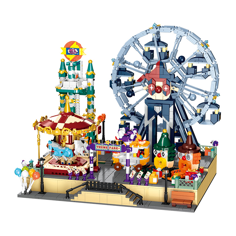3446PCS RC Amusement Park Building Blocks Set