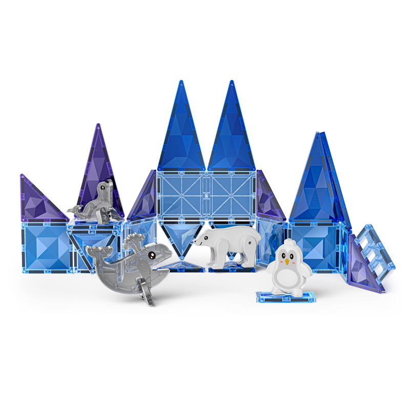 Wholesale Kids DIY Marine Animal Magnetic Tiles