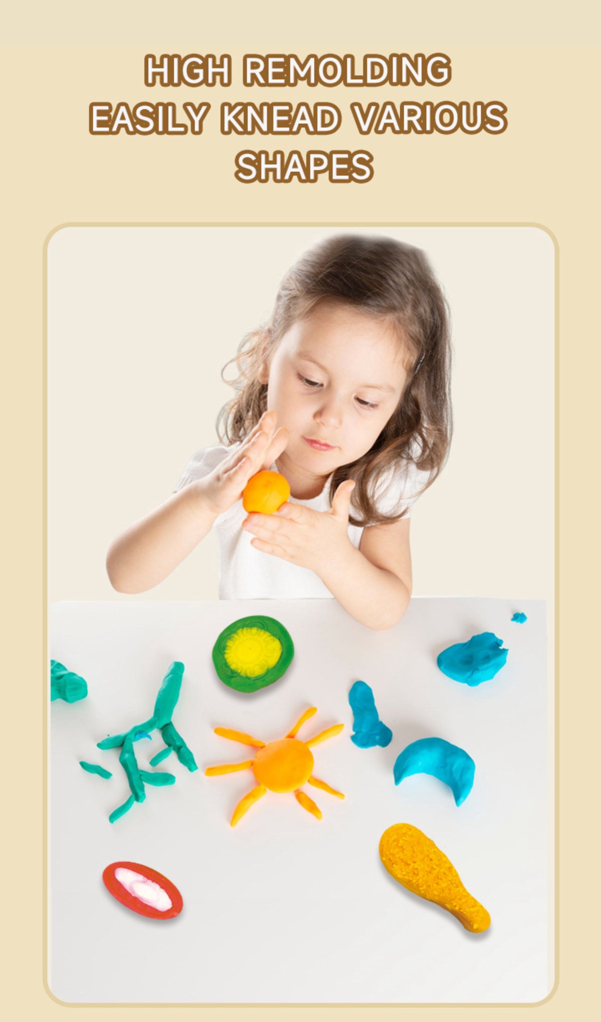 HY-055512 Play Dough (၂)မျိုး၊