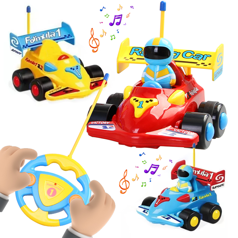 Magnetic Dinosaur Toys Partner - RC F1 Car