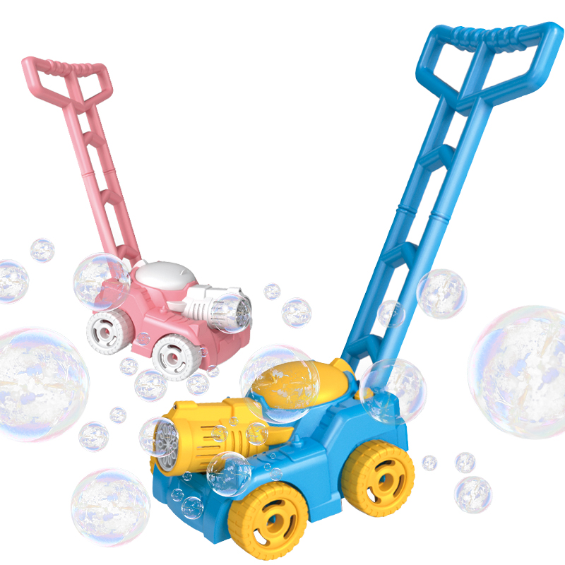 Electric Lawn Mower Bubble Machine